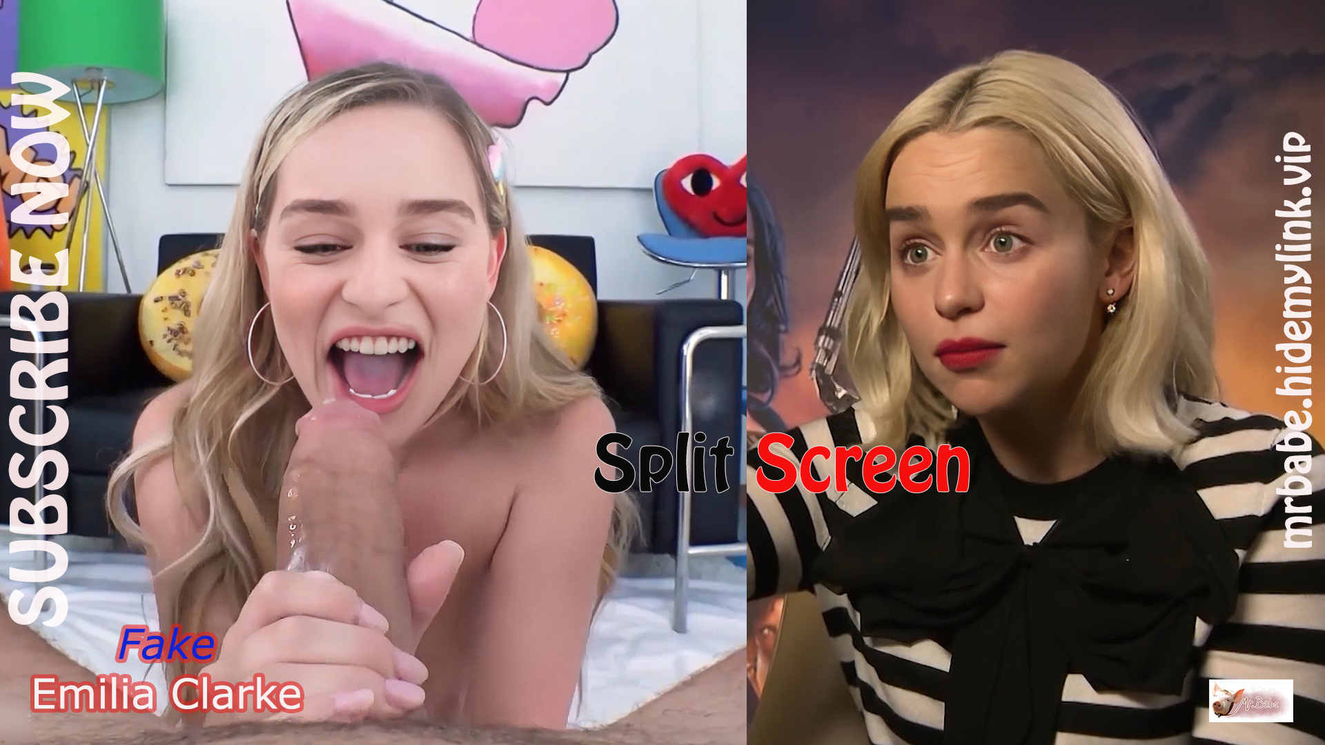 Fake Emilia Clarke -(trailer) - 12- / Split Screen / Free Download