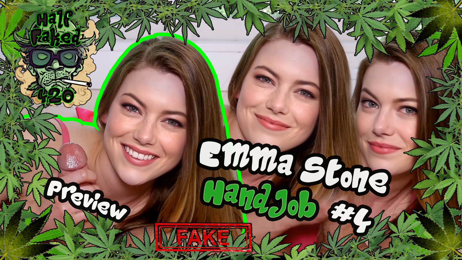 Emma Stone - Handjob #4 | PREVIEW (12:05) | FAKE