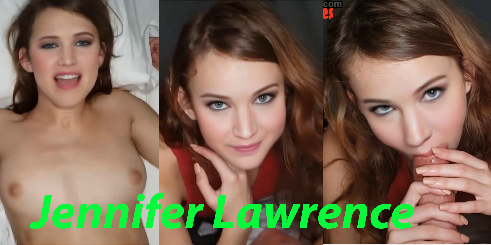 Jennifer Lawrence sleeps with you