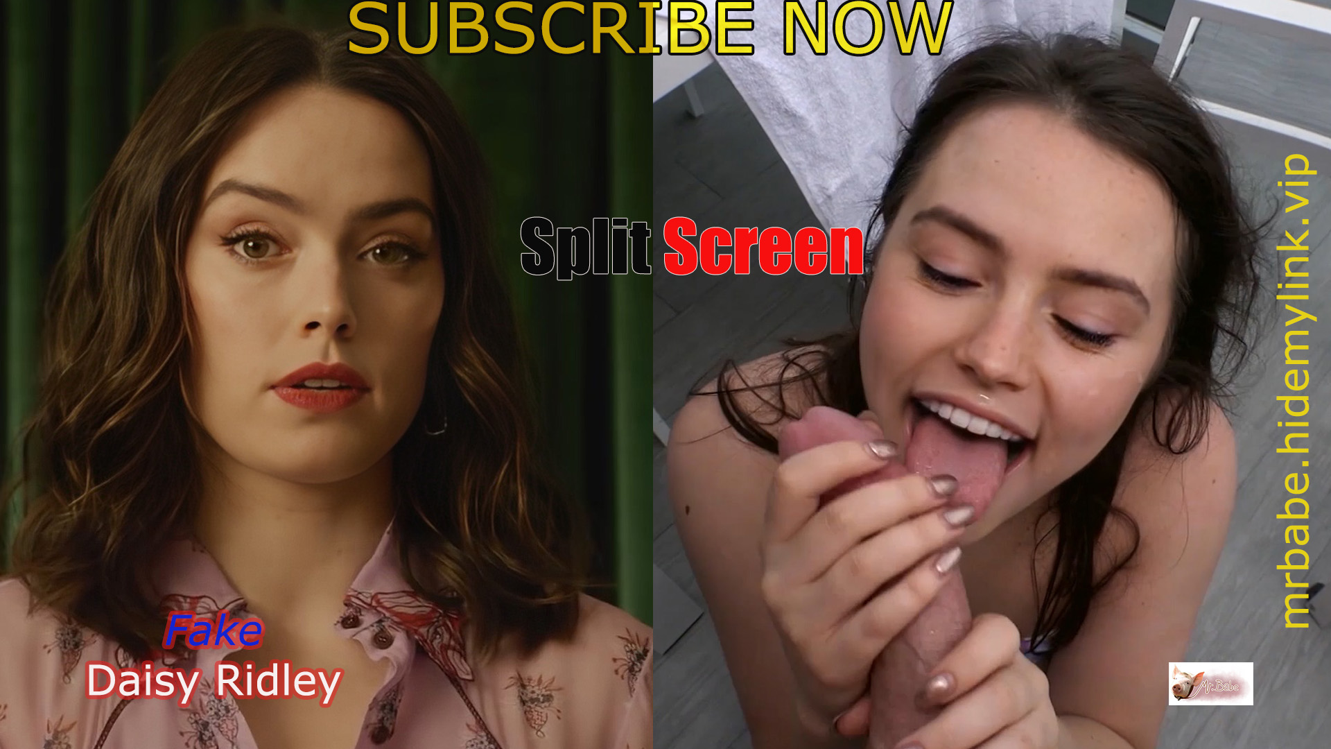 Fake Daisy Ridley (trailer) -13- / Split Screen / Free Download