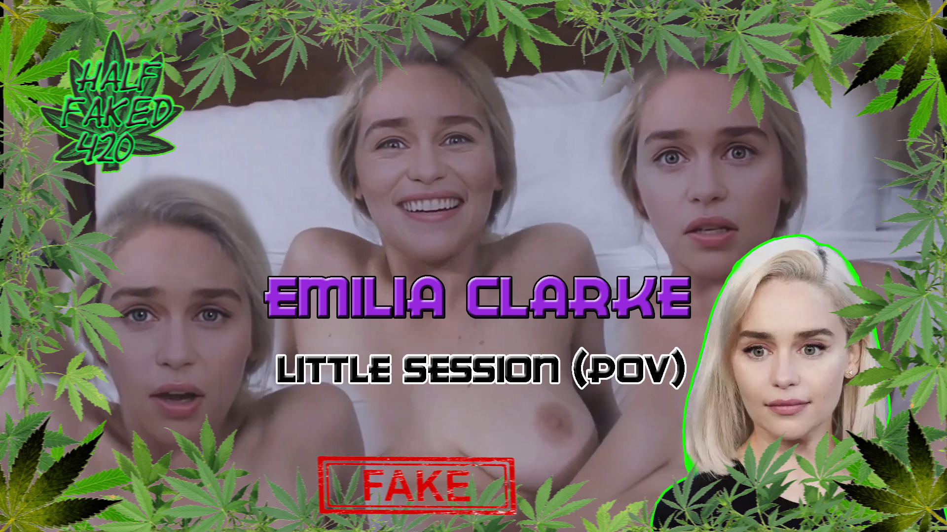 Emilia Clarke - Little session (POV) | FAKE