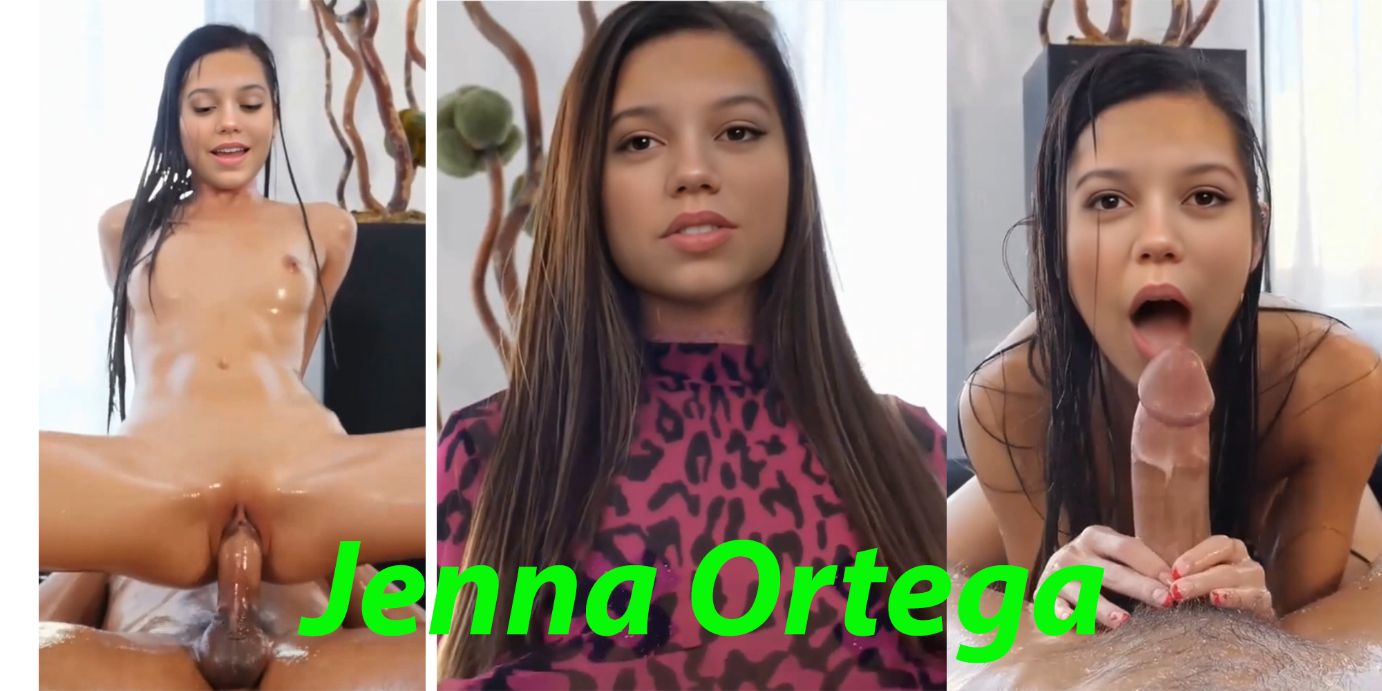 Jenna Ortega oily massage
