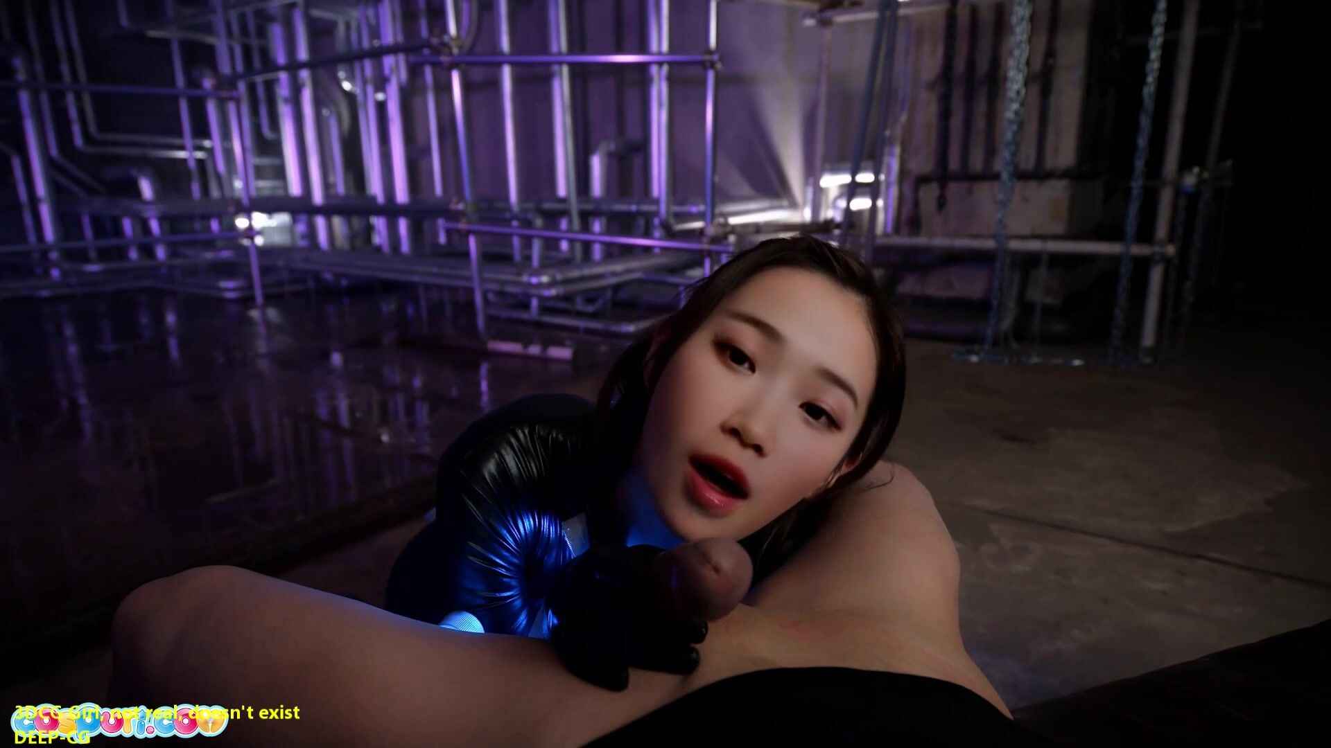 not Kim Chaewon 12: BJ POV in Gantz Suit (Token Purchase)