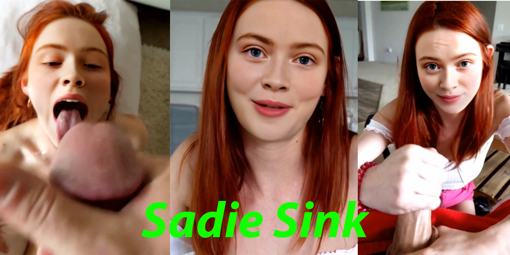 Sadie Sink with her friend's dad Remastered (full version)