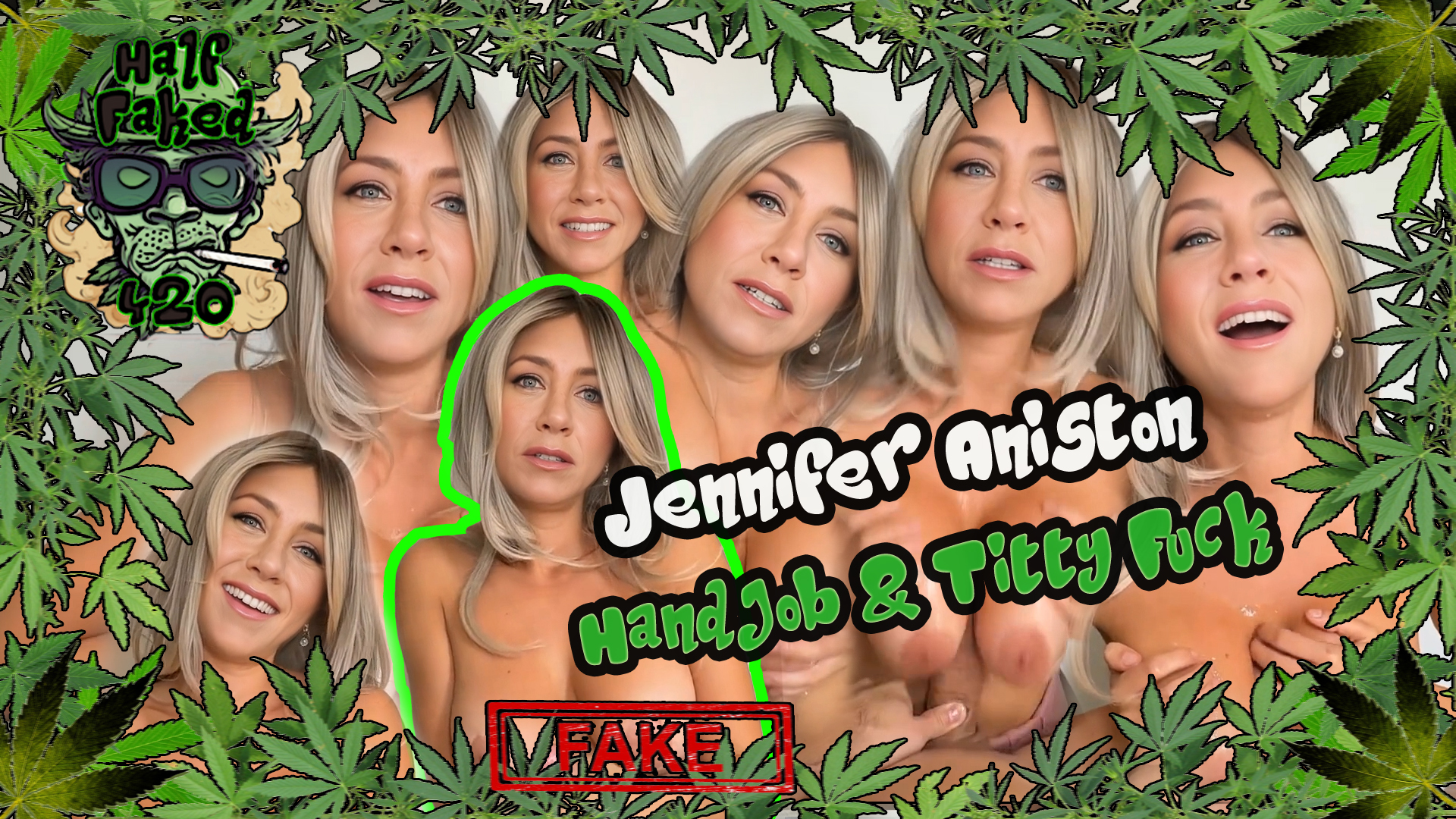 Jennifer Aniston - Handjob & Titty Fuck  | FAKE