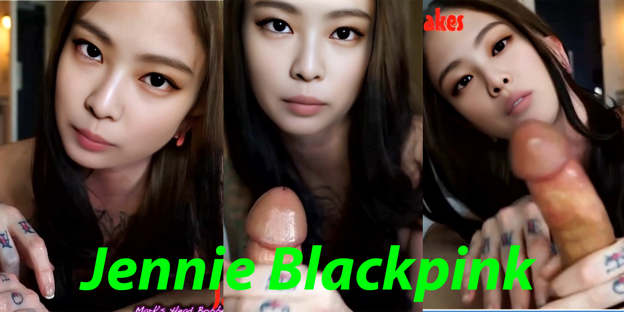 Jennie intense staring handjob Remastered