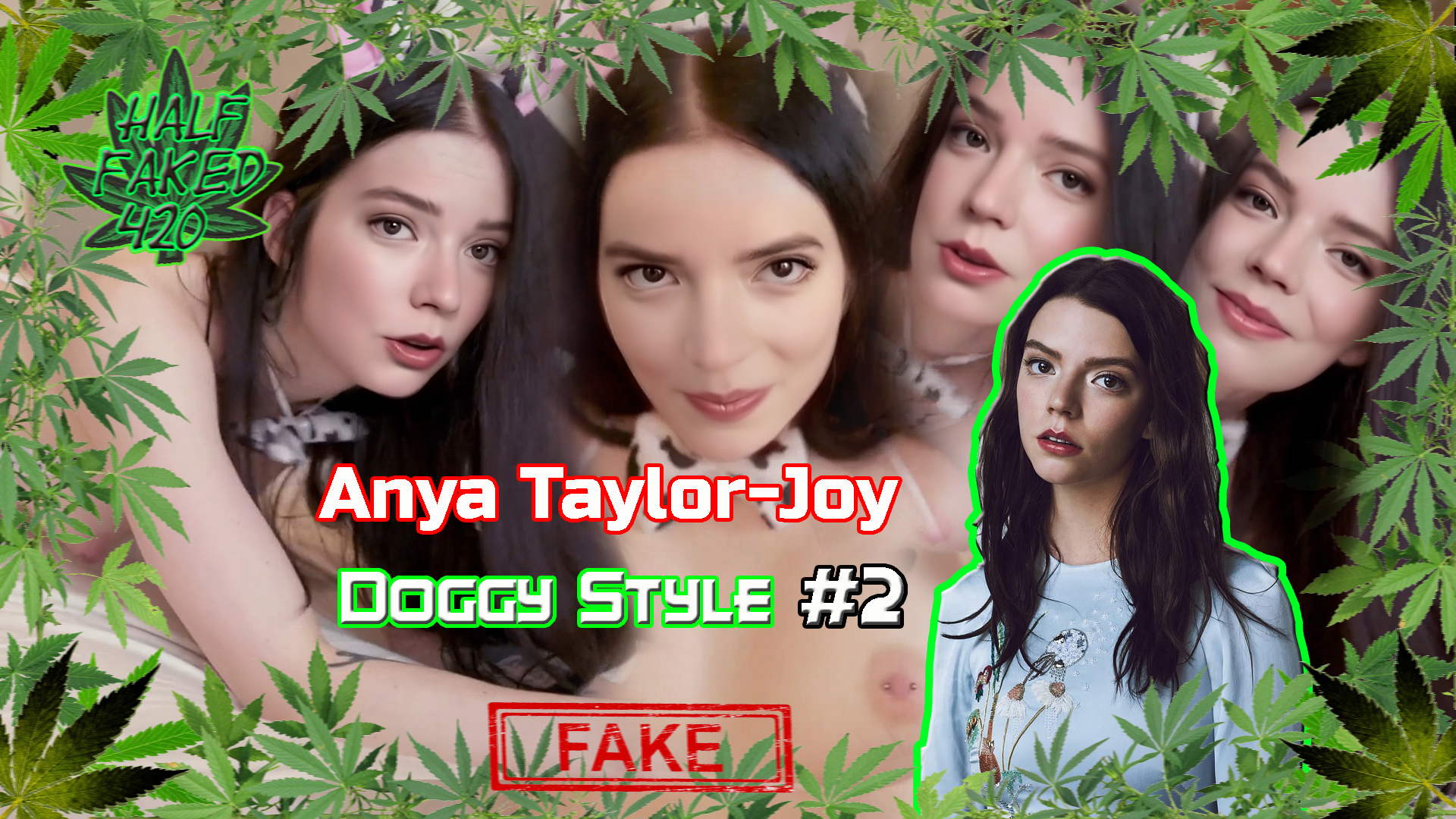 Anya Taylor-Joy - Doggy Style #2 | FAKE