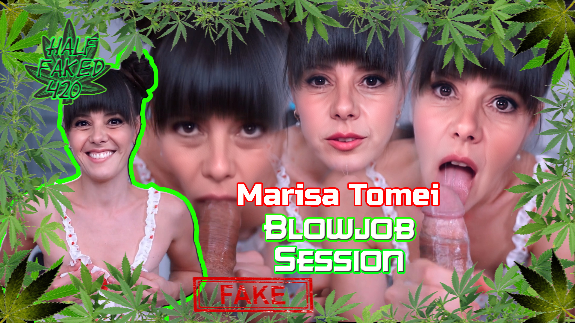 Marisa Tomei - Blowjob session | FAKE