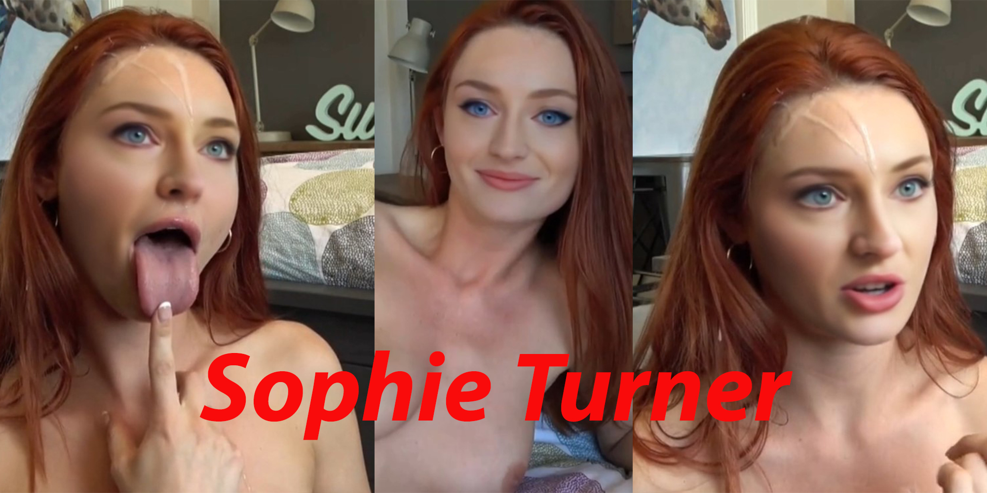 Sophie Turner let's talk and fuck