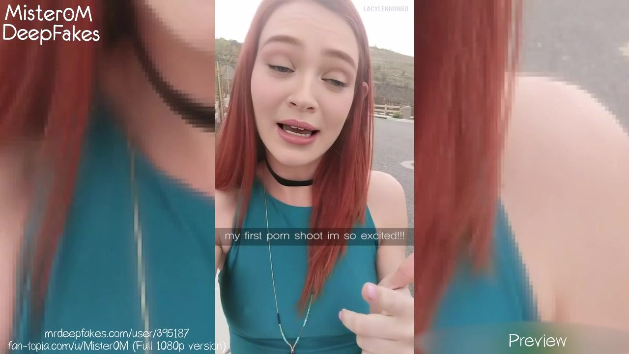 Not Sadie Sink - First Porn Shoot (Preview - 41:23)