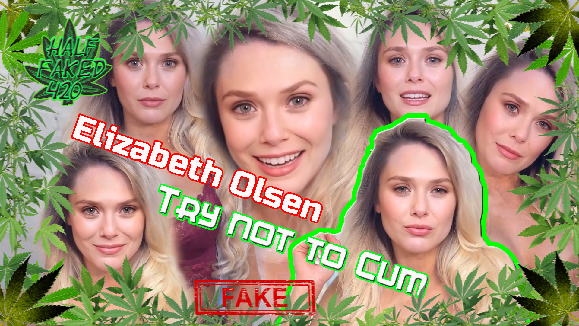 Elizabeth Olsen - Try not to cum | FAKE