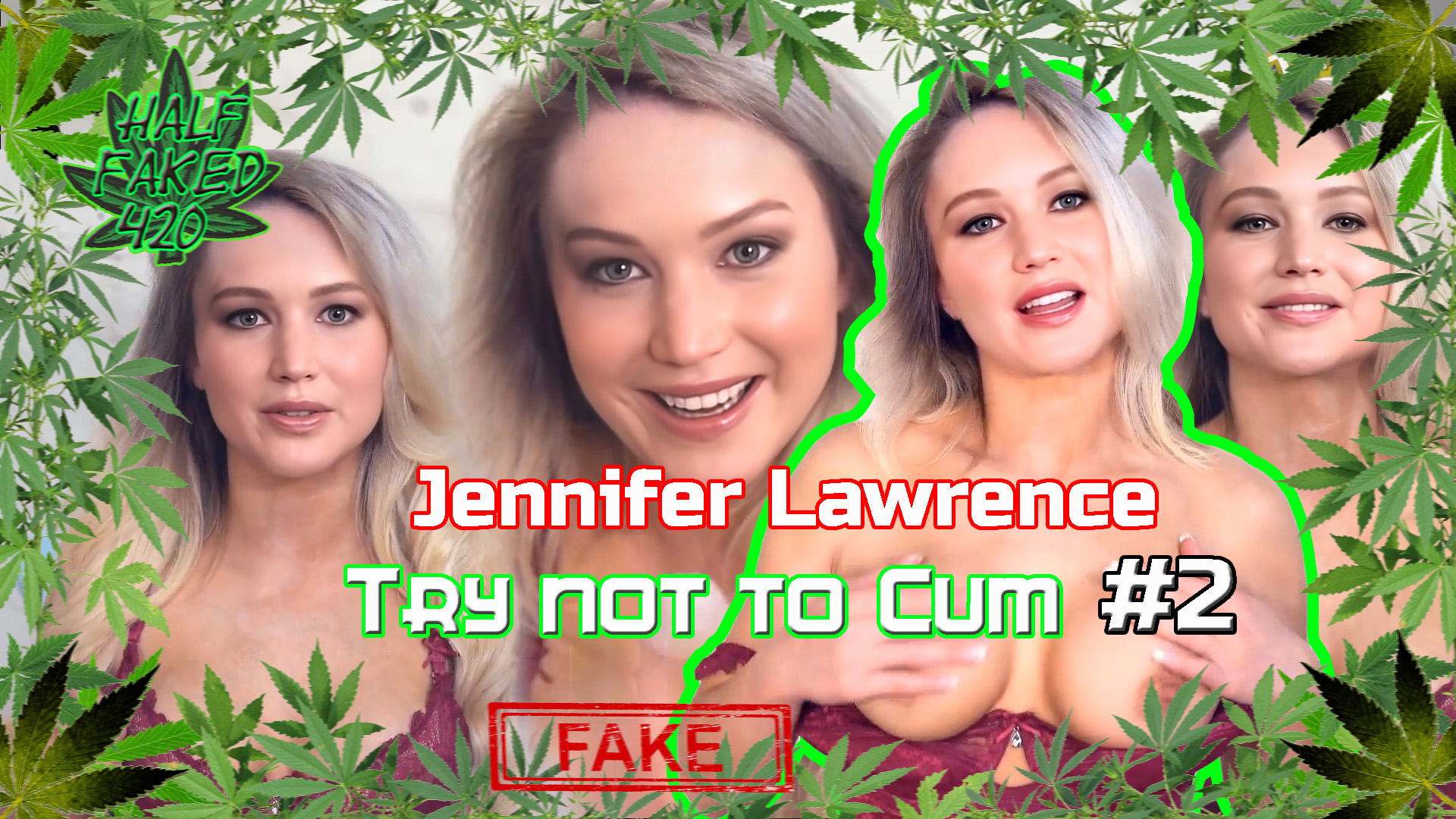 Jennifer Lawrence - Try not to cum #2 | FAKE