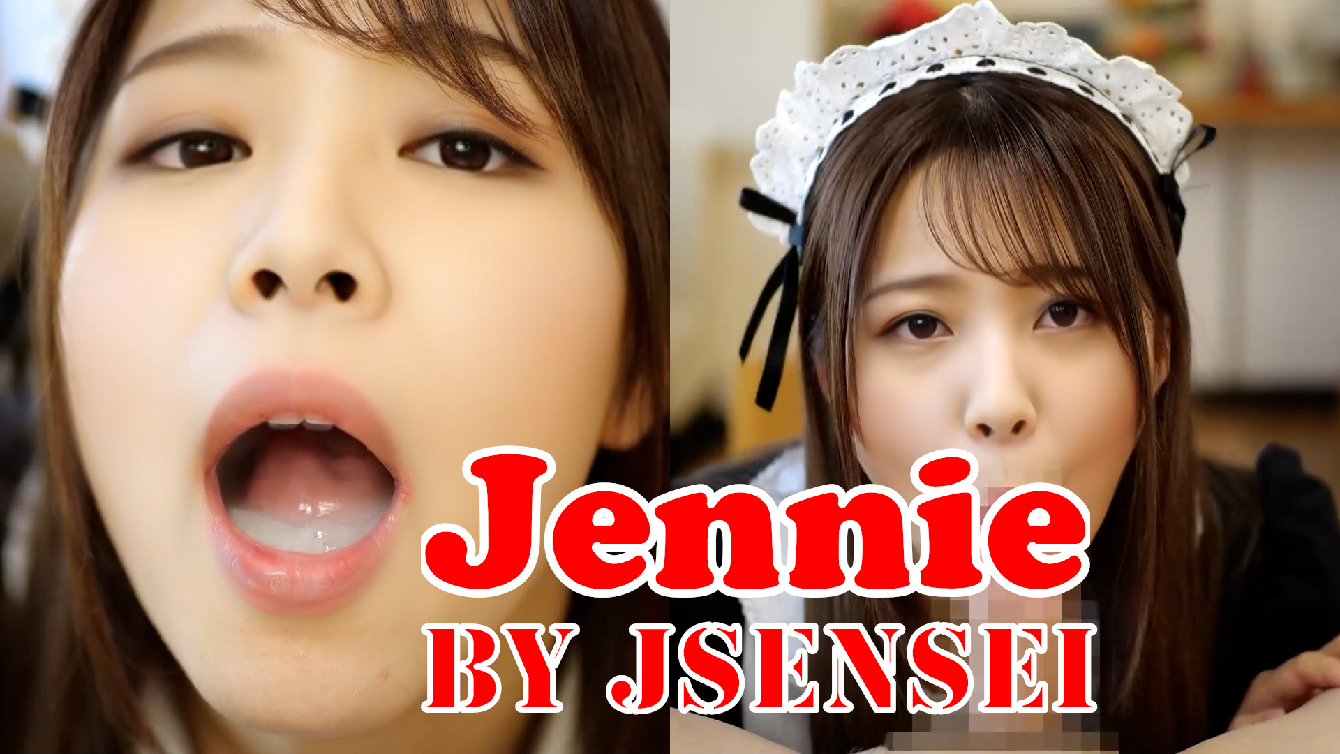 Jennie - Maid sucks out three loads 60FPS (HAKO-001)[Full 18:43]