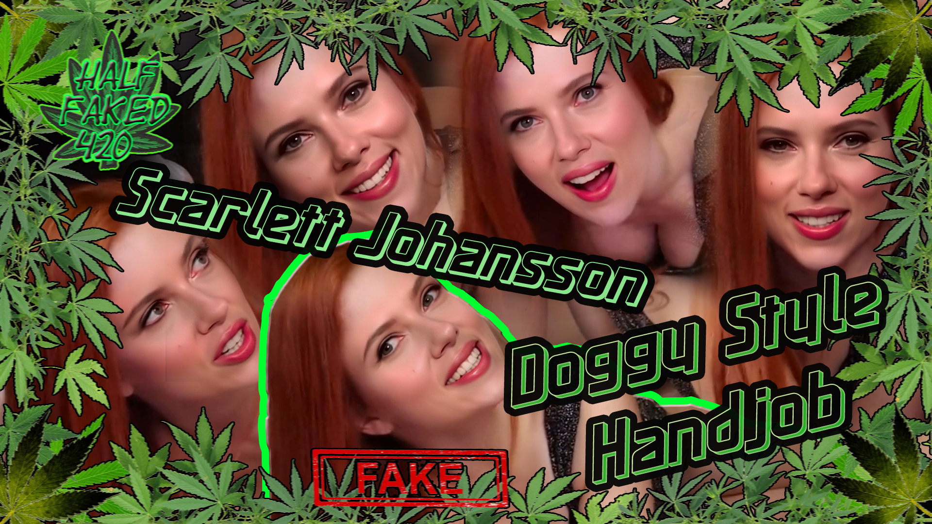 Scarlett Johansson - Doggy Style & Handjob | FAKE