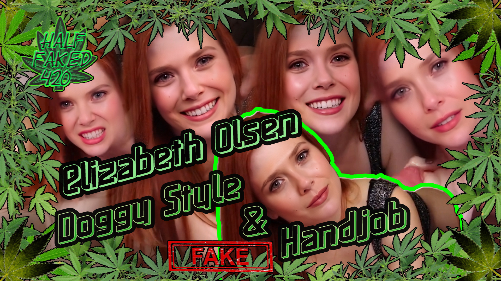 Elizabeth Olsen - Doggy Style & Handjob | FAKE