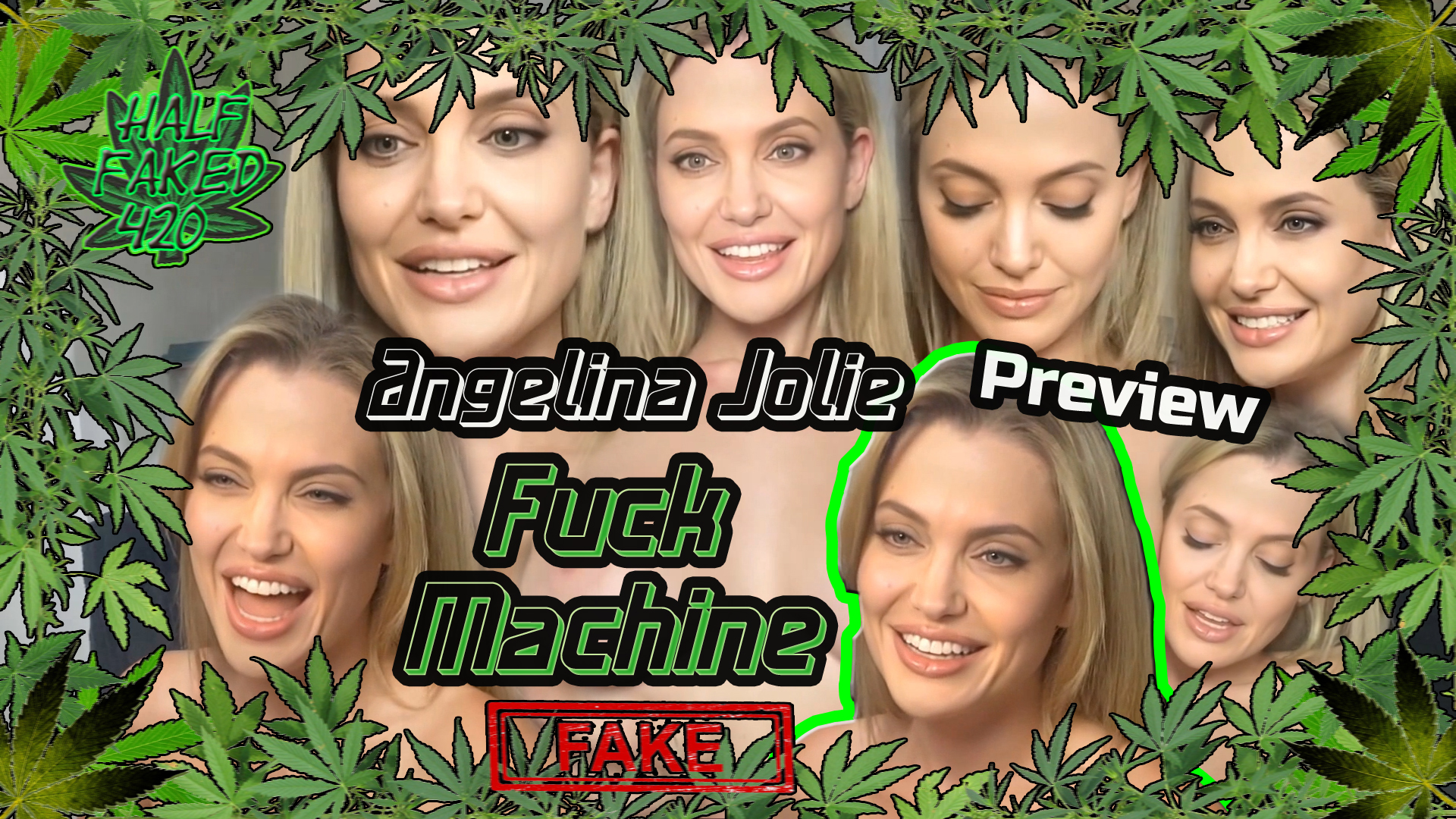 Angelina Jolie - Fuck Machine | PREVIEW (28:54) | 100 TOKENS | FAKE