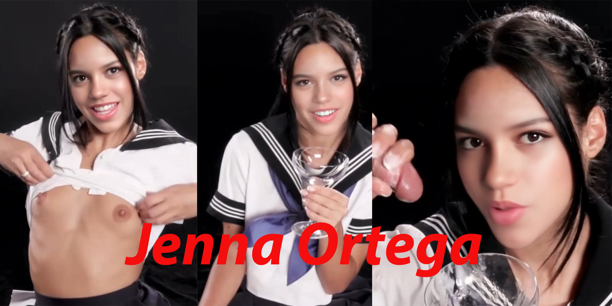 Jenna Ortega meets and greets her fans