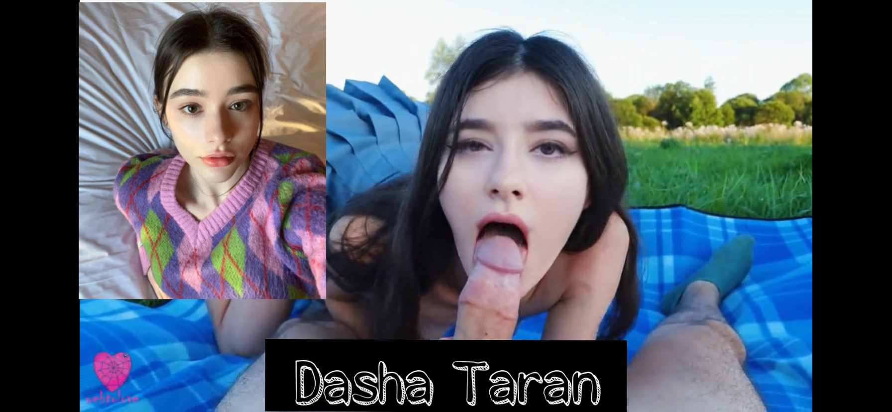 Not Dasha Taran sex in the nature (test)