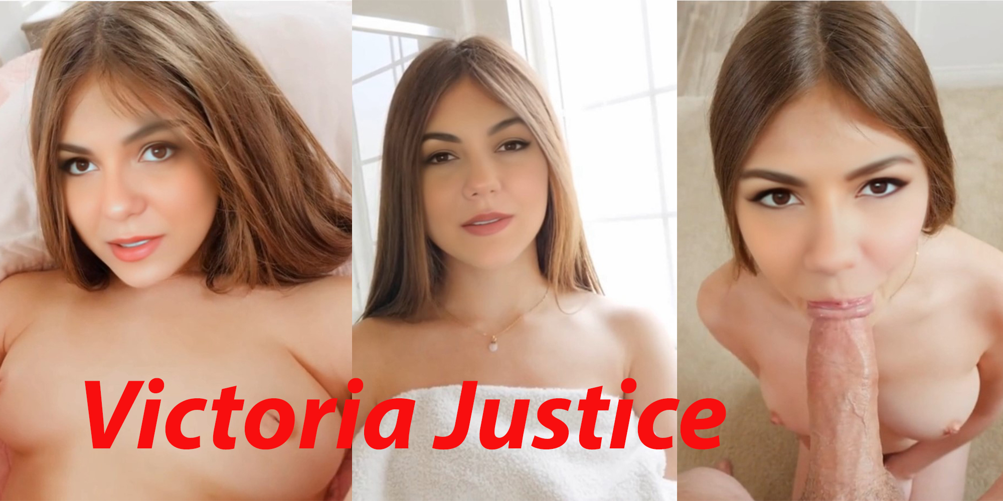 Victoria Justice gets caught in the bathroom (full version)