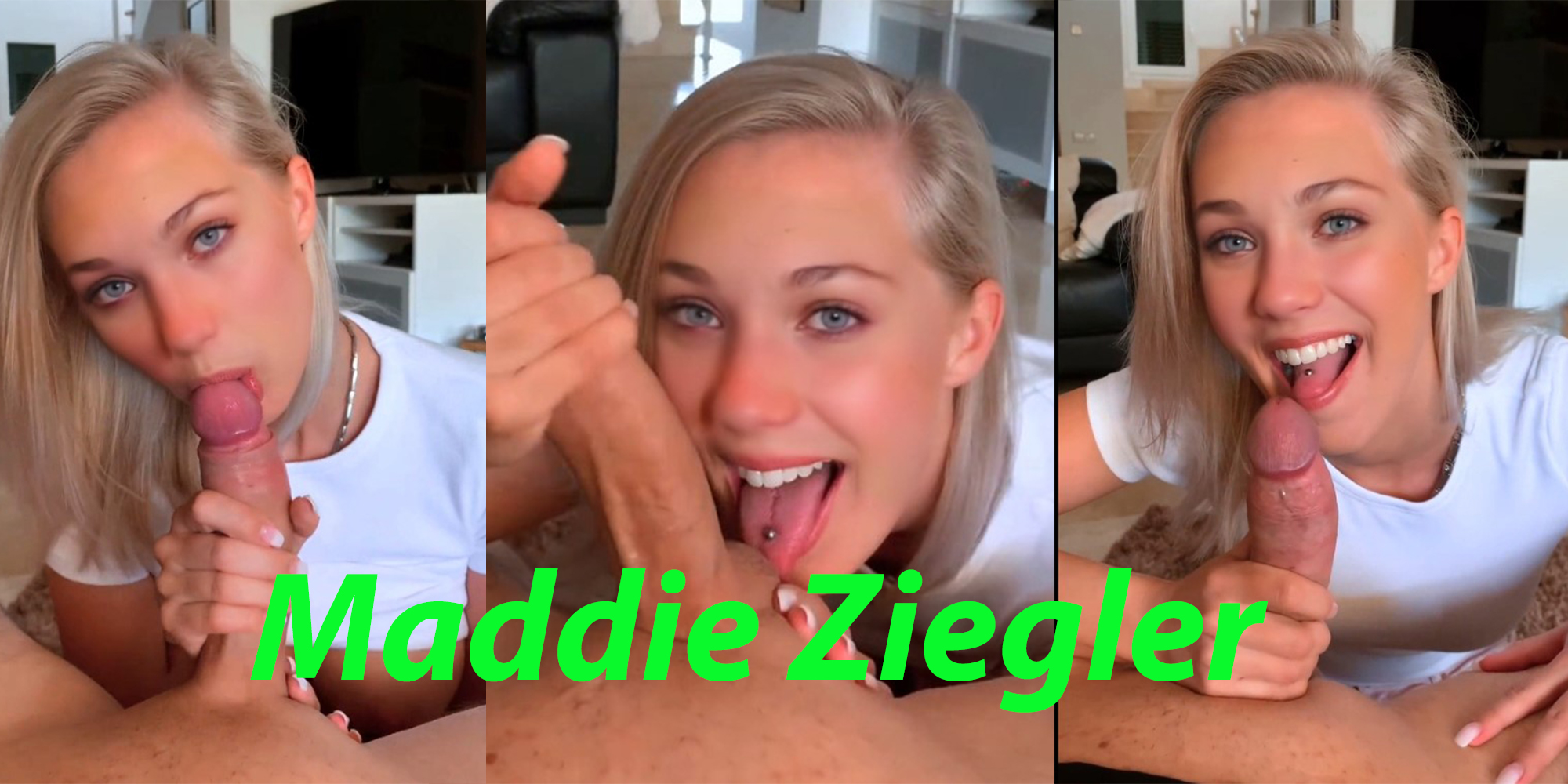 Maddie Ziegler takes care of your cock (full version)