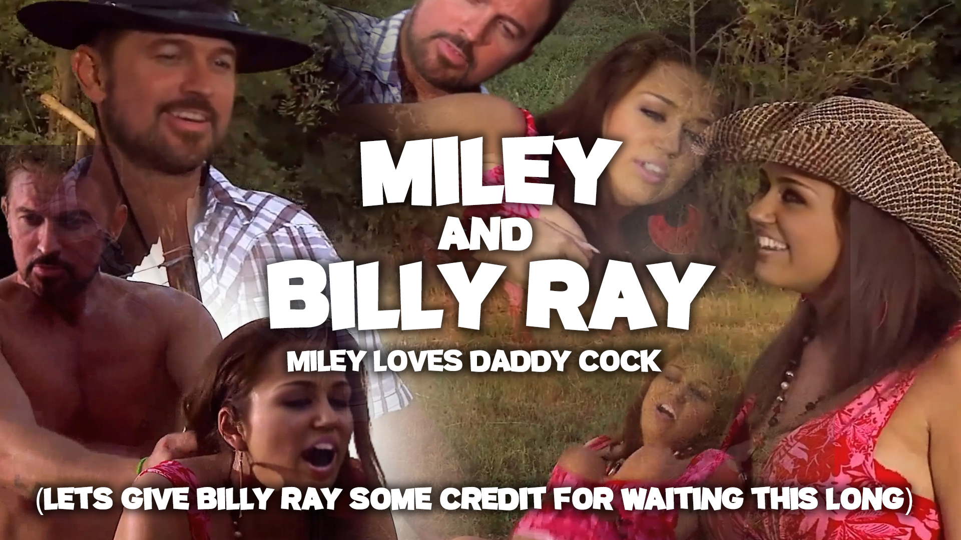 Miley and Dad! Miley loves daddy cock!